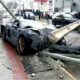 Porsche avaliado em R$ 1,2 milhão fica destruído após acidente
