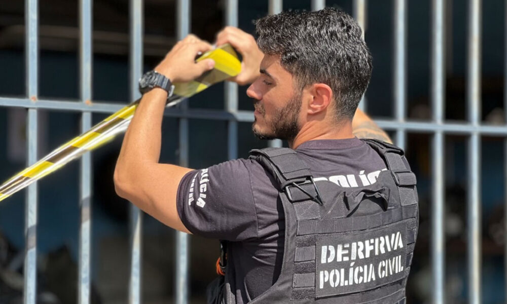 Lojas de peças de carros na Vila Canaã são alvos da Polícia Civil