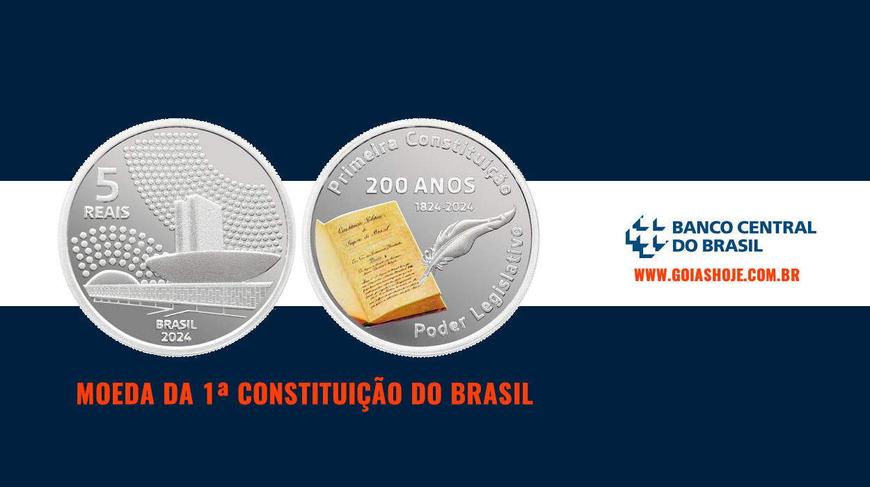 MOEDA 200 ANOS DA CONSTITUIÇÃO DO BRASIL