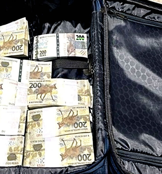 Polícia encontra mala com R$ 1,2 milhão no aeroporto de Brasília