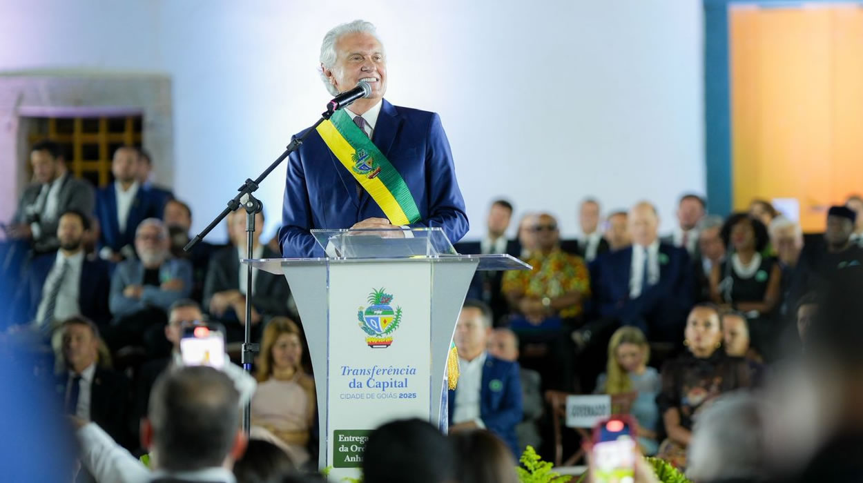 Em eventos, Caiado projeta Daniel Vilela como seu sucessor