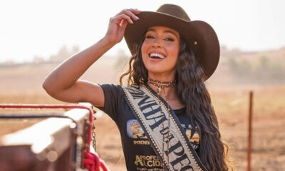 Modelo de Uruaçu foi eleita rainha do Rodeio Country Goiás