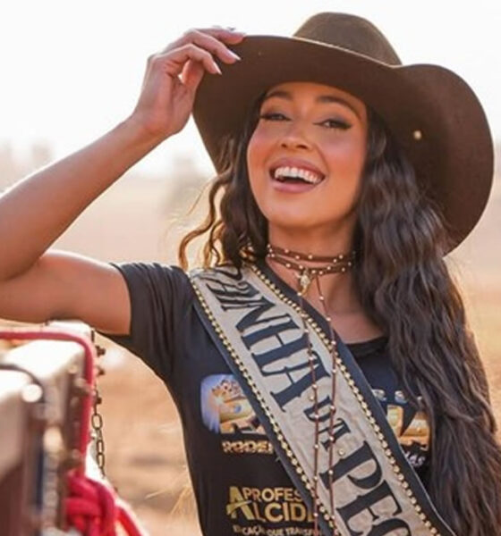 Modelo de Uruaçu foi eleita rainha do Rodeio Country Goiás