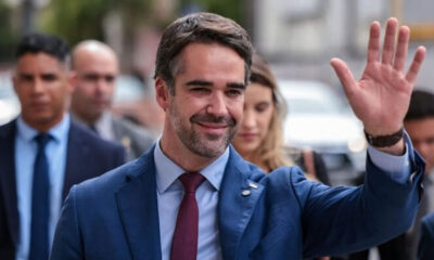 Caiado terá disputa no PSD com Eduardo Leite e Ratinho Júnior