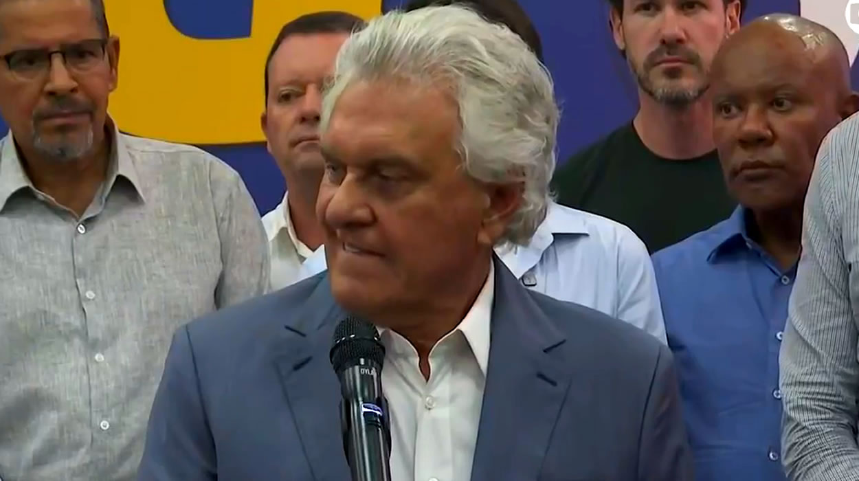 Se eleito, Ronaldo Caiado promete anistia a Jair Bolsonaro